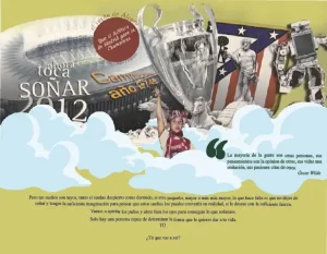 Toca soñar - Calendario Questión de Imagen y Cícero Artes Gráficas